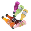 Dollhouse Miniature 6 Pieces Lifelike Soft Drink Bottles Set Model for 1:12 scale