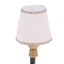 1/12 Dollhouse Miniature Furniture White Lampshade Floor Lamp Light Model