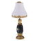 1/12 Dollhouse Miniature Furniture White Lampshade Table Lamp Light Model