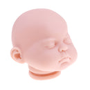 20inch Unpainted Reborn Kits Sleeping Baby Doll with Soft Silicone Head 3/4 Arms Full Legs Kids Gift Adult Collections