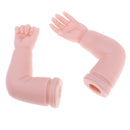 20inch Unpainted Reborn Kits Sleeping Baby Doll with Soft Silicone Head 3/4 Arms Full Legs Kids Gift Adult Collections