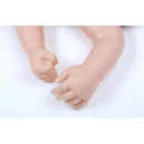 Real Touch Soft Silicone 20inch Reborn Kits Lifelike Sleep Baby Doll Blank Head Limb Mold DIY Making Accessories