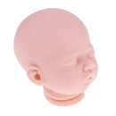 Real Touch Soft Silicone 20inch Reborn Kits Lifelike Sleep Baby Doll Blank Head Limb Mold DIY Making Accessories
