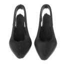 1/6 Scale Miniature Black High Heel Shoes Furniture for Dolls House Room Woman Figures Accessory Decor