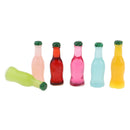 12pcs Colorful Cocktail Bottles 1:12 Scale Dolls House Miniature Bar Pub Accessaries