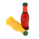 12pcs Colorful Cocktail Bottles 1:12 Scale Dolls House Miniature Bar Pub Accessaries