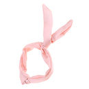 Stretchy Girl Doll Velvet Cross Twist Knot Headband Hairband for 1/6 Blythe Doll Pink