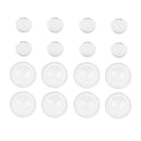 8 Pieces Plastic Half Round Eyes Eyeballs For Mask Doll Bear Toy Making 10mm