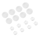 8 Pieces Plastic Half Round Eyes Eyeballs For Mask Doll Bear Toy Making 10mm
