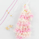30cm Flexible 14 Joints Turnable Anime Cartoon Girl Doll Wearing Flower Lace Dress
