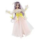 1/6 Scale Flexible 14 Joints Movable Japanese Anime Girl Doll Model With White Lace Lolita Dress