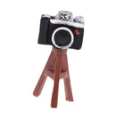 Dollhouse 1:12 Miniature Home Furniture Camera with Fixed Tripod Model Decoration