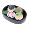 1/12 Dollhouse Miniature Resin Vivid Food Rice Roll Sushi for House Decoration