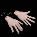 Dolls Jointed Hands for 1/3 BJD Male Doll w/Joints Connectors & Head Patch& CaCa Clean Skin Color