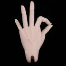 Dolls Jointed Hands for 1/3 BJD Male Doll w/Joints Connectors & Head Patch& CaCa Clean Skin Color