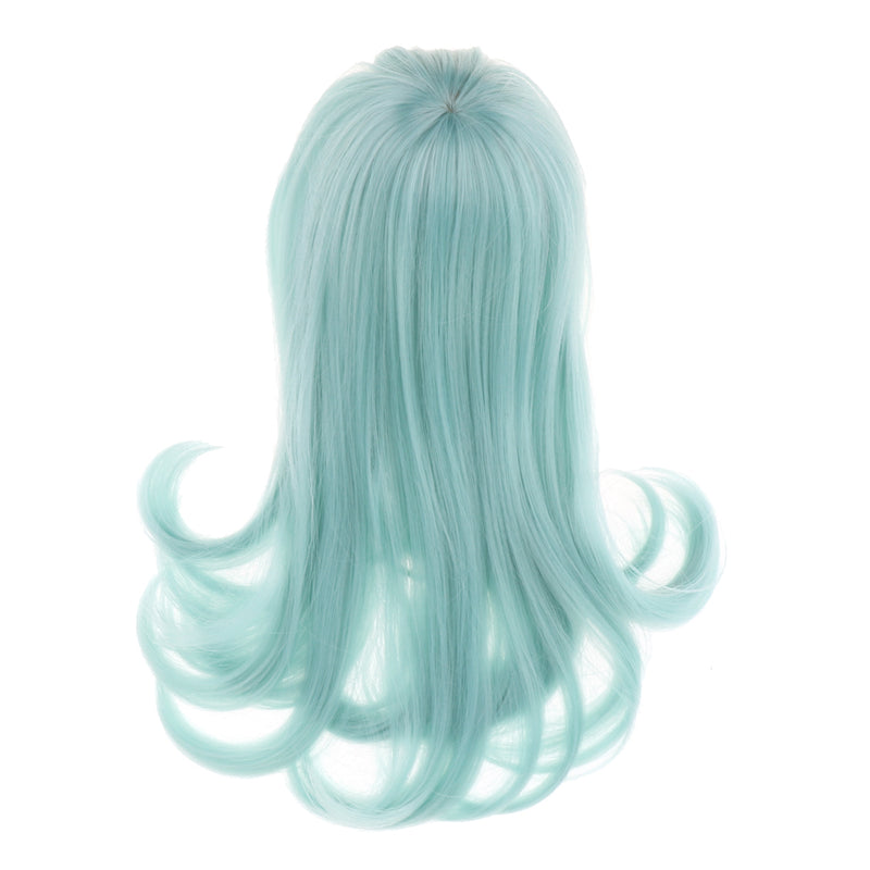 1/3 BJD Doll Mint Green Long Curly Wig DIY Accessory for 60cm Night Lolita Doll