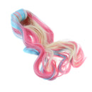 1/3 BJD Doll Pink & Blue Long Curly Wig DIY Accessory for 60cm Night Lolita Doll