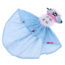 1/4 BJD Dress Blue Stripes Lolita Dress For Night Lolita Doll Accessory