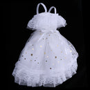 1/4 BJD Dress Off Shoulder Lace Mesh Princess Dress White For Night Lolita