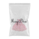 1/4 BJD MSD Dress Sleeveless Floral Princess Dress Pink For Night Lolita