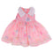 1/4 BJD MSD Dress Sleeveless Floral Princess Dress Pink For Night Lolita