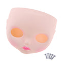 Doll Makeup Faceplate Head Shell with Lip Lines Elegant for 12" Takara RBL Neo Blythe Accessory White Skin