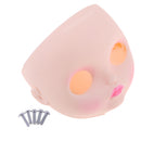 Doll Makeup Faceplate Head Shell with Lip Lines Elegant for 12" Takara RBL Neo Blythe Accessory White Skin