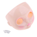 Doll Makeup Faceplate Head Shell with Lip Lines for 12 inch Takara RBL Neo Blythe DIY Making Accessories