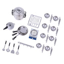 Multiple Mini Kitchenware Tableware & Cookware Set Dollhouse Kitchen Accessories