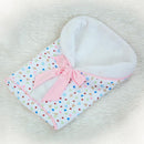 Reborn Supplies Plush Sleeping Bag Baby Hold Blanket for 9"-16" Newborn Dolls Clothing Accessory