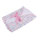 Reborn Supplies Plush Sleeping Bag Baby Hold Blanket for 9"-16" Newborn Dolls Clothing Accessory
