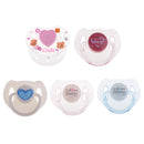 Baby Doll Lovely Cartoon Dummy Pacifier Reborn Magnetic Pacifier Toy Accessories Pink & Clear