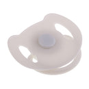 Cute Cartoon Dummy Pacifier & Magnet Set Baby Doll Supplies for Reborn Newborn Doll White & Blue