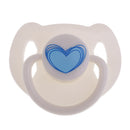 Cute Cartoon Dummy Pacifier & Magnet Set Baby Doll Supplies for Reborn Newborn Doll White & Blue