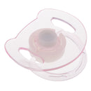 ABS Plastic Dummy Pacifier Reborn Magnetic Pacifier Toy Baby Doll Supplies Kids Birthday Gift Clear & White