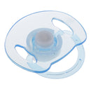 ABS Plastic Dummy Pacifier Reborn Magnetic Pacifier Toy Baby Doll Supplies Kids Birthday Gift Clear & Blue