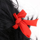 Long Hair Red Eyes Creepy Woman Ghost Doll for Halloween Day Props Party Decoration