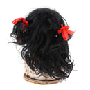 Long Hair Red Eyes Creepy Woman Ghost Doll for Halloween Day Props Party Decoration