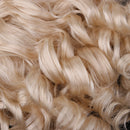 New Long Hairstyle Curly Wig for 1/8 BJD SD Doll Making Up Accessory Light Gold