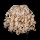New Long Hairstyle Curly Wig for 1/8 BJD SD Doll Making Up Accessory Light Gold