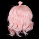 1/6 Dolls Hair Medium-length Curly Wig For 1/6 Bjd YOSD Doll Accessory Pink