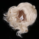 1/6 Doll Hair Medium-length Curly Wig For 1/6 Bjd YOSD Doll Accessory Light Golden