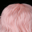 1/6 Dolls Hair Medium-length Curly Wig Neat Bangs For 1/6 Bjd YOSD Doll Accs