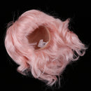 1/6 Dolls Hair Medium-length Curly Wig Neat Bangs For 1/6 Bjd YOSD Doll Accs