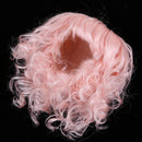 1/4 Dolls Hair Medium-length Curly Wig Neat Bangs For 1/4 Bjd YOSD Doll Accs