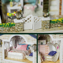 1:24 Scale DIY Handcraft Miniature Project Kit Wooden Dolls House - Ireland Town Kids Birthday Gift