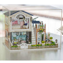1:24 Scale DIY Handcraft Miniature Project Kit Wooden Dolls House - Ireland Town Kids Birthday Gift