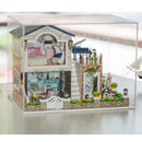 1:24 Scale DIY Handcraft Miniature Project Kit Wooden Dolls House - Ireland Town Kids Birthday Gift