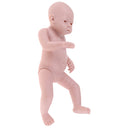 Unpainted 20inch Lifelike Reborn Girl Doll Kits Blank Full Body Vinyl Doll Mold DIY Making Accessories