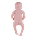 Unpainted 20inch Lifelike Reborn Girl Doll Kits Blank Full Body Vinyl Doll Mold DIY Making Accessories